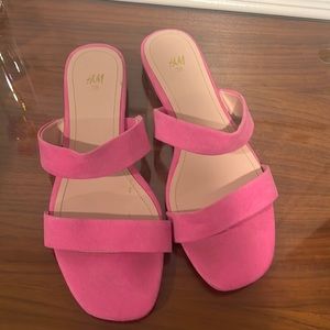H&M Pink Slides